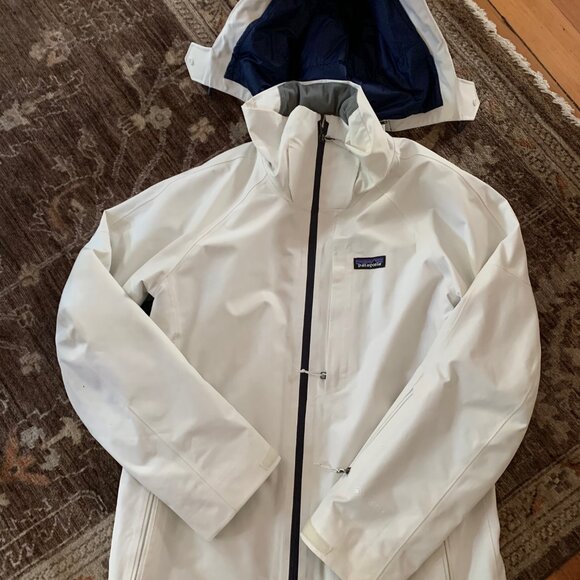 W's Insulated Powder Bowl Jacket- white - Picture 1 of 4